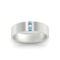 Thumbnail 78 - 3-stone-blue-topaz-wedding-anniversary-band-for-men-in-white-gold-fdm8111bgicbltoangle5-nl-wg.jpg