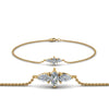 Load image into Gallery viewer, 3-stone-bracelet-for-mom-in-FD-BRC8692MD-NL-YG