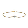 Load image into Gallery viewer, 3-stone-bracelet-for-mom-in-FD-BRC8692MD-NL-YG