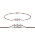 Thumbnail 16 - 3-stone-bracelet-for-mothers-in-rose-gold-FDBRC8693MD-NL-RG