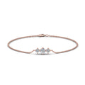 Thumbnail 17 - 3-stone-bracelet-for-mothers-in-rose-gold-FDBRC8693MDANGLE2-NL-RG