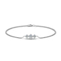 Thumbnail 20 - 3-stone-bracelet-for-mothers-in-white-gold-FDBRC8693MDANGLE2-NL-WG