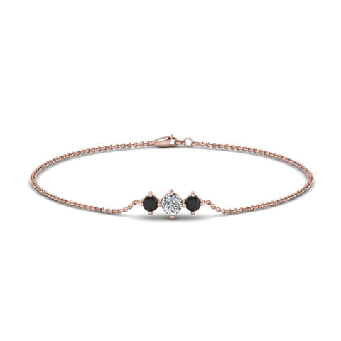 3-stone-bracelet-for-mothers-with-black-diamond-in-rose-gold-FDBRC8693GBLACKMDANGLE2-NL-RG