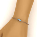 Thumbnail 79 - 3-stone-bracelet-for-mothers-with-blue-topaz-in-rose-gold-FDBRC8693GICBLTOMDHAND-NL-RG
