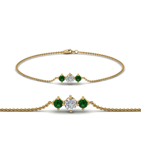3-stone-bracelet-for-mothers-with-emerald-in-yellow-gold-FDBRC8693GEMGRMD-NL-YG