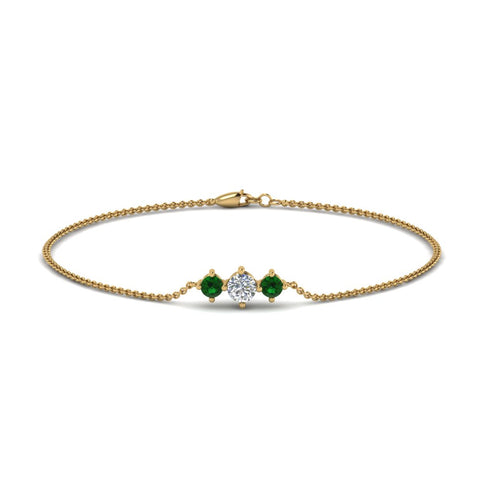 3-stone-bracelet-for-mothers-with-emerald-in-yellow-gold-FDBRC8693GEMGRMDANGLE2-NL-YG