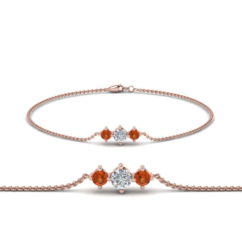 3-stone-bracelet-for-mothers-with-orange-sapphire-in-rose-gold-FDBRC8693GSAORMD-NL-RG