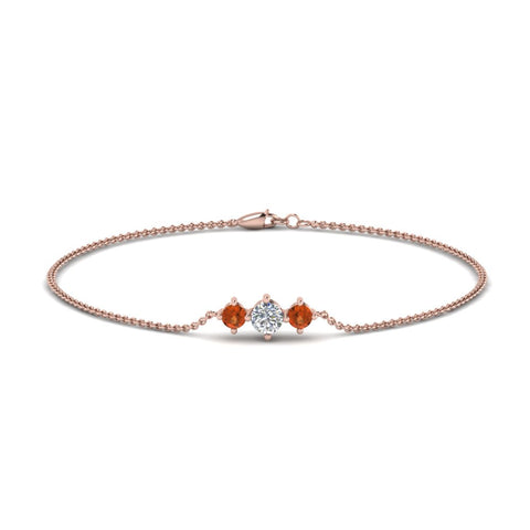 3-stone-bracelet-for-mothers-with-orange-sapphire-in-rose-gold-FDBRC8693GSAORMDANGLE2-NL-RG