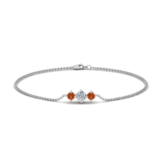 3-stone-bracelet-for-mothers-with-orange-sapphire-in-white-gold-FDBRC8693GSAORMDANGLE2-NL-WG