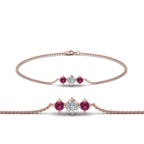 3-stone-bracelet-for-mothers-with-pink-sapphire-in-rose-gold-FDBRC8693GSADRPIMD-NL-RG