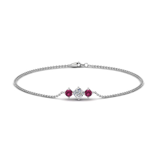 3-stone-bracelet-for-mothers-with-pink-sapphire-in-white-gold-FDBRC8693GSADRPIMDANGLE2-NL-WG