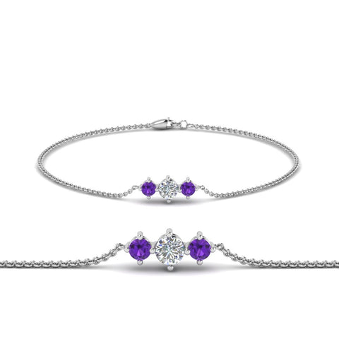3-stone-bracelet-for-mothers-with-purple-topaz-in-white-gold-FDBRC8693GVITOMD-NL-WG