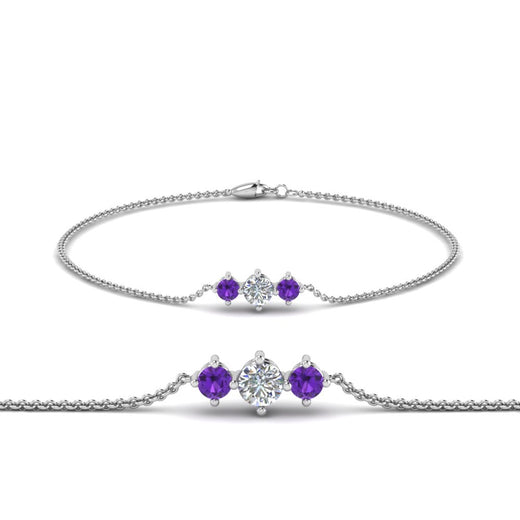 3-stone-bracelet-for-mothers-with-purple-topaz-in-white-gold-FDBRC8693GVITOMD-NL-WG