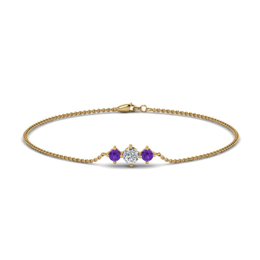 3-stone-bracelet-for-mothers-with-purple-topaz-in-yellow-gold-FDBRC8693GVITOMDANGLE2-NL-YG