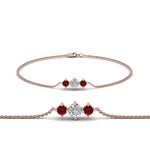 Load image into Gallery viewer, 3-stone-bracelet-for-mothers-with-ruby-in-FDBRC8693GRUDRMD-NL-RG
