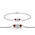 Thumbnail 62 - 3-stone-bracelet-for-mothers-with-ruby-in-white-gold-FDBRC8693GRUDRMD-NL-WG