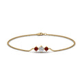 Thumbnail 66 - 3-stone-bracelet-for-mothers-with-ruby-in-yellow-gold-FDBRC8693GRUDRMDANGLE2-NL-YG