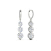 Load image into Gallery viewer, 3-stone-diamond-drop-dangle-huggies-in-platinum-fdear11672angle1-nl-wg