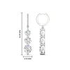 Load image into Gallery viewer, 3-stone-diamond-drop-dangle-huggies-in-white-gold-fdear11672angle3-nl-wg-hw