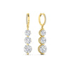 Load image into Gallery viewer, 3-stone-diamond-drop-dangle-huggies-in-yellow-gold-fdear11672angle1-nl-yg