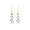 Load image into Gallery viewer, 3-stone-diamond-drop-dangle-huggies-in-yellow-gold-fdear11672angle2-nl-yg