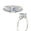 Thumbnail 6 - 3-stone-emerald-lab-diamond-ring-with-pear-accents-in-platinum-fdenr9210emrangle3-nl-wg