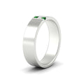 Thumbnail 69 - 3-stone-emerald-wedding-anniversary-band-for-men-in-white-gold-fdm8111bgemgrangle2-nl-wg.jpg
