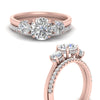 Load image into Gallery viewer, 3-stone-hidden-halo-diamond-ring-with-wedding-band-in-FDENS3179RORANGLE3-NL-RG