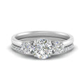 Thumbnail 5 - 3-stone-hidden-halo-diamond-ring-with-wedding-band-in-FDENS3179RORANGLE3-NL-WG