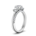 Thumbnail 7 - 3-stone-hidden-halo-diamond-ring-with-wedding-band-in-FDENS3179RORANGLE3-NL-WG