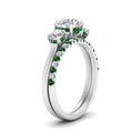 Thumbnail 47 - 3-stone-hidden-halo-emerald-ring-with-wedding-band-in-FDENS3179RORGEMGRANGLE3-NL-WG