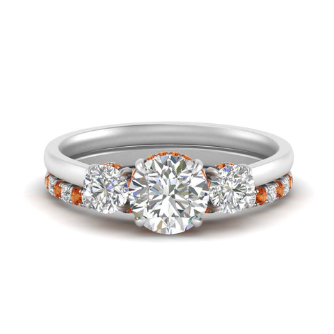 3-stone-hidden-halo-orange-sapphire-ring-with-wedding-band-in-FDENS3179RORGSAORANGLE3-NL-WG