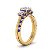 Load image into Gallery viewer, 3-stone-hidden-halo-sapphire-ring-with-wedding-band-in-FDENS3179RORGSABLANGLE3-NL-YG