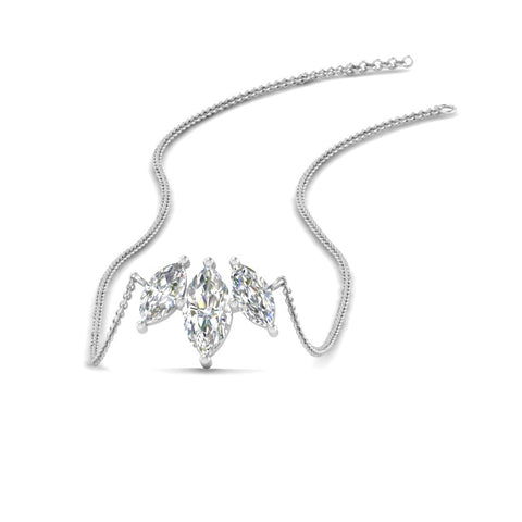 3-stone-marquise-diamond-necklace-chain-in-white-gold-FDPD11096-NL-WG