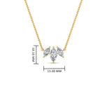 Load image into Gallery viewer, 3-stone-marquise-diamond-necklace-chain-in-fdpd11096-fancy1-nl-yg
