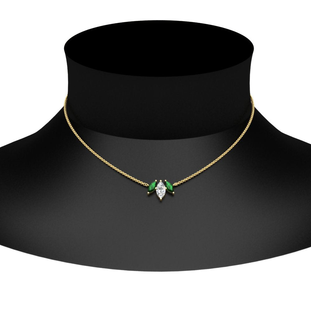 3-stone-marquise-emerald-necklace-chain-in-FDPD11096GEMGR-NL-YG