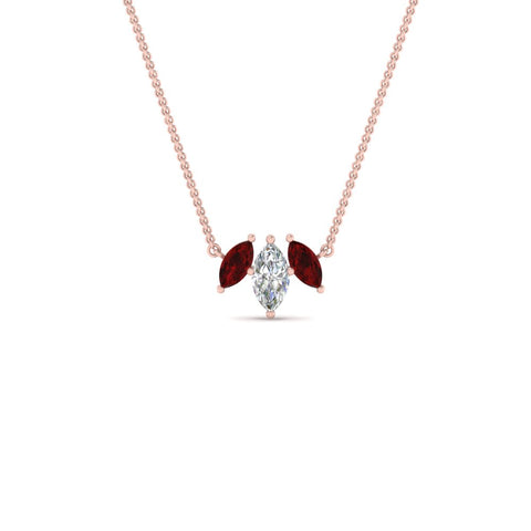 3-stone-marquise-ruby-necklace-chain-in-rose-gold-FDPD11096GRUDRANGLE1-NL-RG