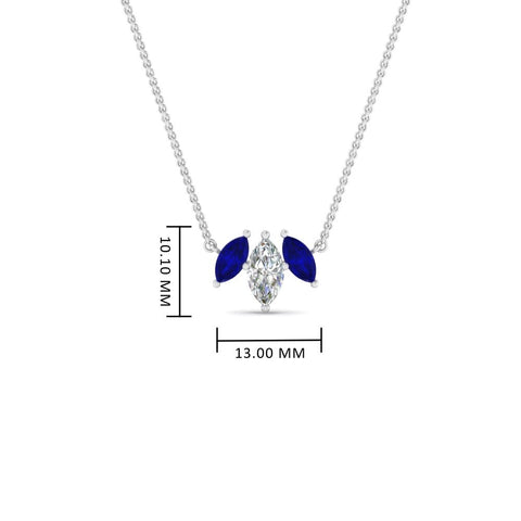 3-stone-marquise-sapphire-necklace-chain-in-white-gold-FDPD11096GSABLANGLE1-NL-WG-HW