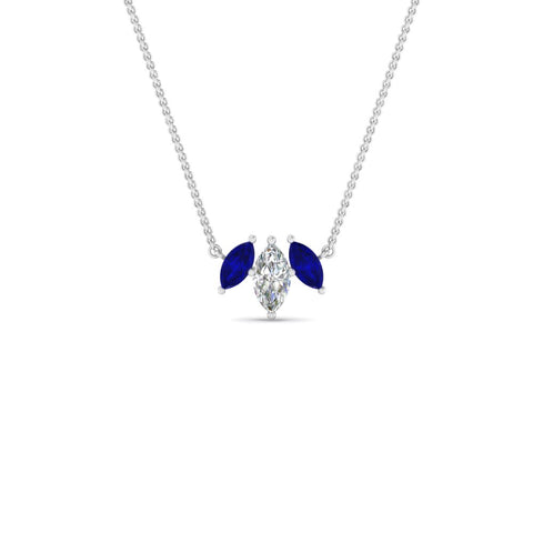 3-stone-marquise-sapphire-necklace-chain-in-white-gold-FDPD11096GSABLANGLE1-NL-WG