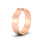 Load image into Gallery viewer, 3-stone-orange-sapphire-wedding-anniversary-band-for-men-in-rose-gold-fdm8111bgsaorangle2-nl-rg.jpg
