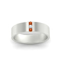 Thumbnail 63 - 3-stone-orange-sapphire-wedding-anniversary-band-for-men-in-white-gold-fdm8111bgsaorangle5-nl-wg.jpg