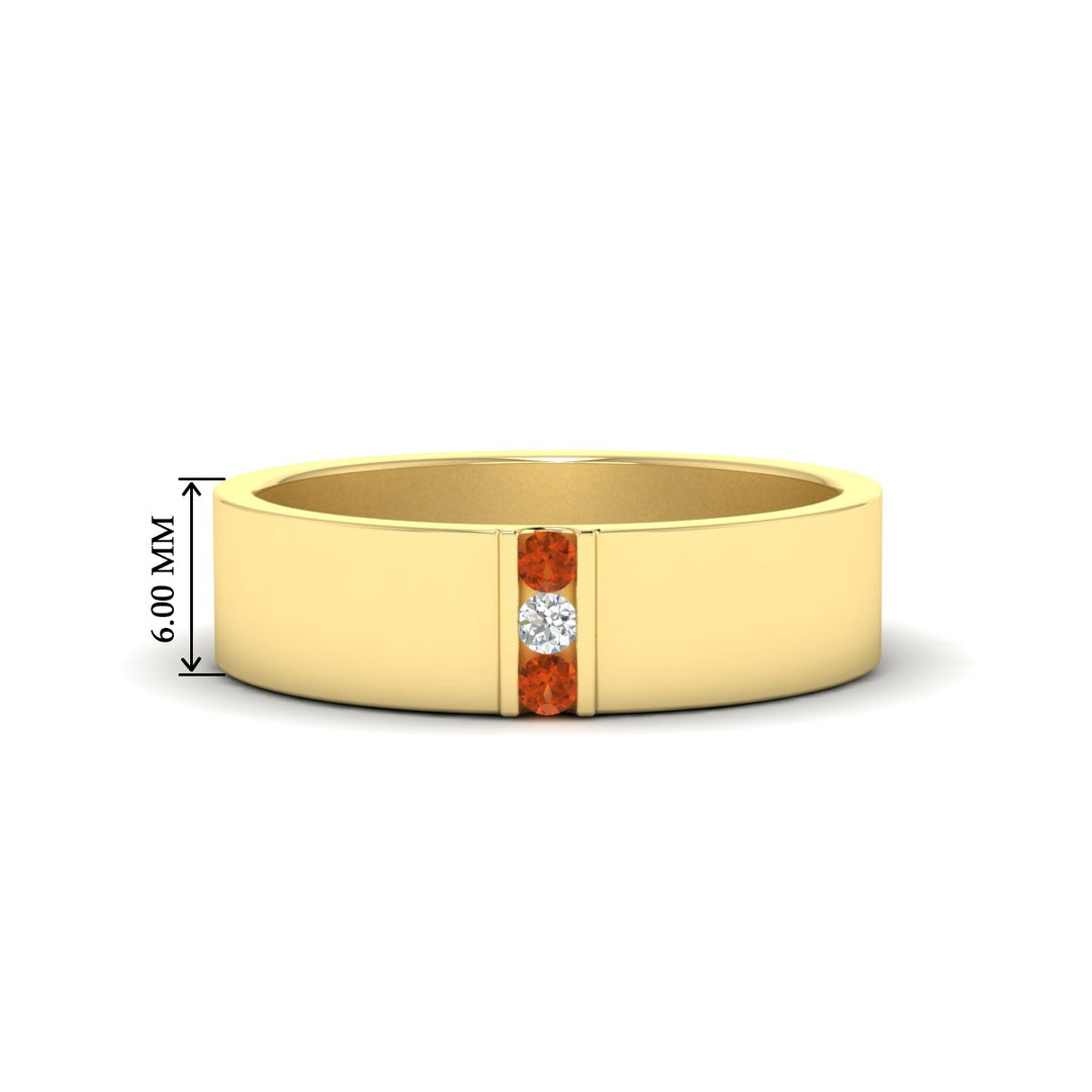 3-stone-orange-sapphire-wedding-anniversary-band-for-men-in-yellow-gold-fdm8111bgsaor-nl-yg-hw.jpg