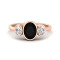 Thumbnail 57 - 3-stone-oval-bezel-black-diamond-engagement-ring-in-rose-gold-fd11546gblack-nl-rg