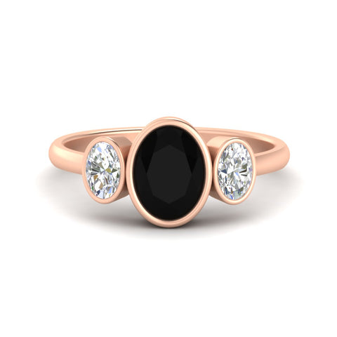 3-stone-oval-bezel-black-diamond-engagement-ring-in-rose-gold-fd11546gblack-nl-rg