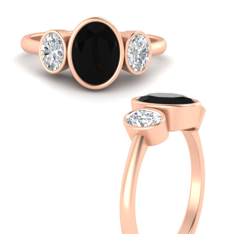 3-stone-oval-bezel-black-diamond-engagement-ring-in-rose-gold-fd11546gblack-nl-rg