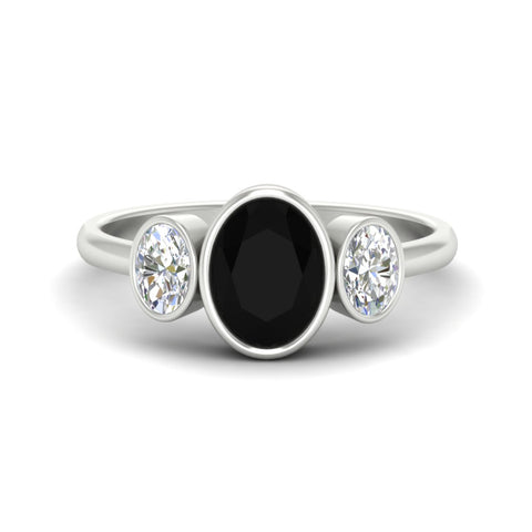 3-stone-oval-bezel-black-diamond-engagement-ring-in-white-gold-fd11546gblack-nl-wg