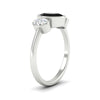 Load image into Gallery viewer, 3-stone-oval-bezel-black-diamond-engagement-ring-in-white-gold-fd11546gblack-nl-wg