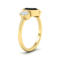 Thumbnail 52 - 3-stone-oval-bezel-black-diamond-engagement-ring-in-yellow-gold-fd11546gblack-nl-yg