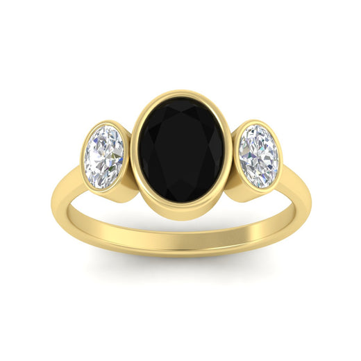 3-stone-oval-bezel-black-diamond-engagement-ring-in-yellow-gold-fd11546gblack-nl-yg