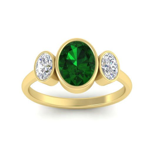 3-stone-oval-bezel-emerald-engagement-ring-in-yellow-gold-fd11546gemgr-nl-yg